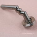 Design shape polish both side 304 stainless steel door pull handle for 8-12mm entrance exterior glass door wood door